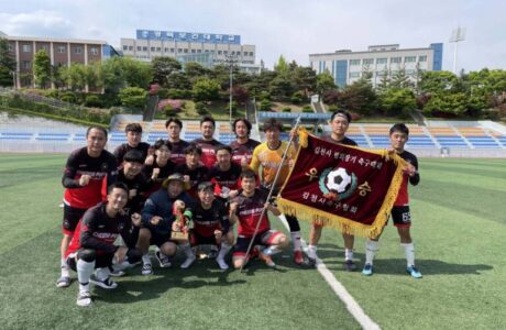 제22회 김천시축구협회장기 축구대회 클럽부 청풍FC 우승, 장년부 오공FC 우승