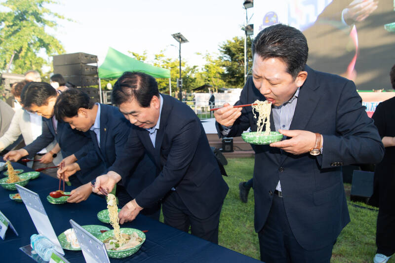 구미시, 첫 라면 캠핑페스티벌 성공적 개최