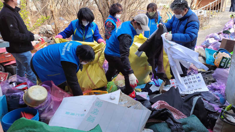 상모사곡동 중증장애인 세대 4개 단체 콜라보 집수리 및 대대적 정비