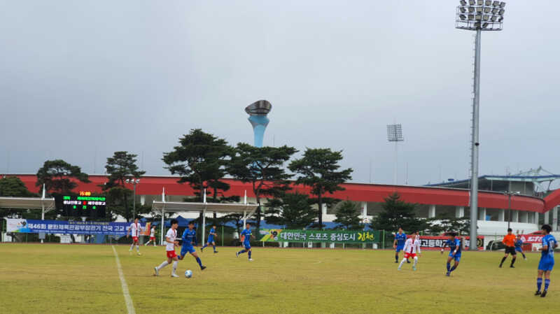 제47회 문체부장관기 전국고교축구대회 김천에서 개최