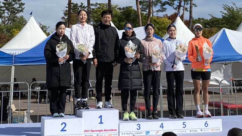 김천시청 육상단, 2023 동아 경주국제마라톤 준우승