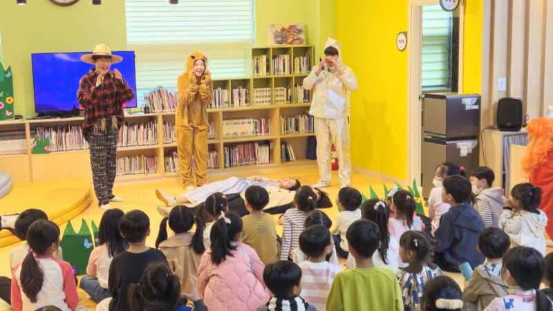 구미시가족센터, 경북외고와 '도담도담 음악동화' 진행