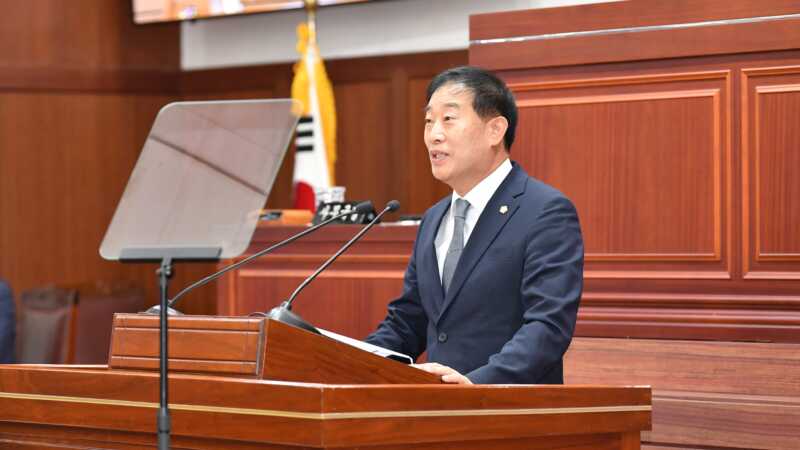 박대하 의원, 빈집 정비 지원 조례 대표 발의